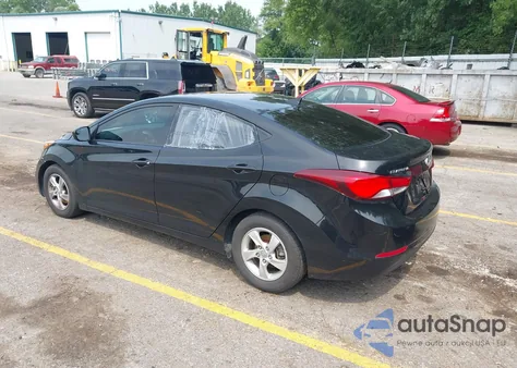 2015 Hyundai Elantra Se from USA, damaged, VIN 5NPDH4AE8FH623714